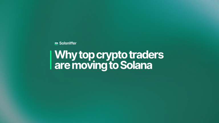 Why Top Crypto Traders Are Moving to Solana