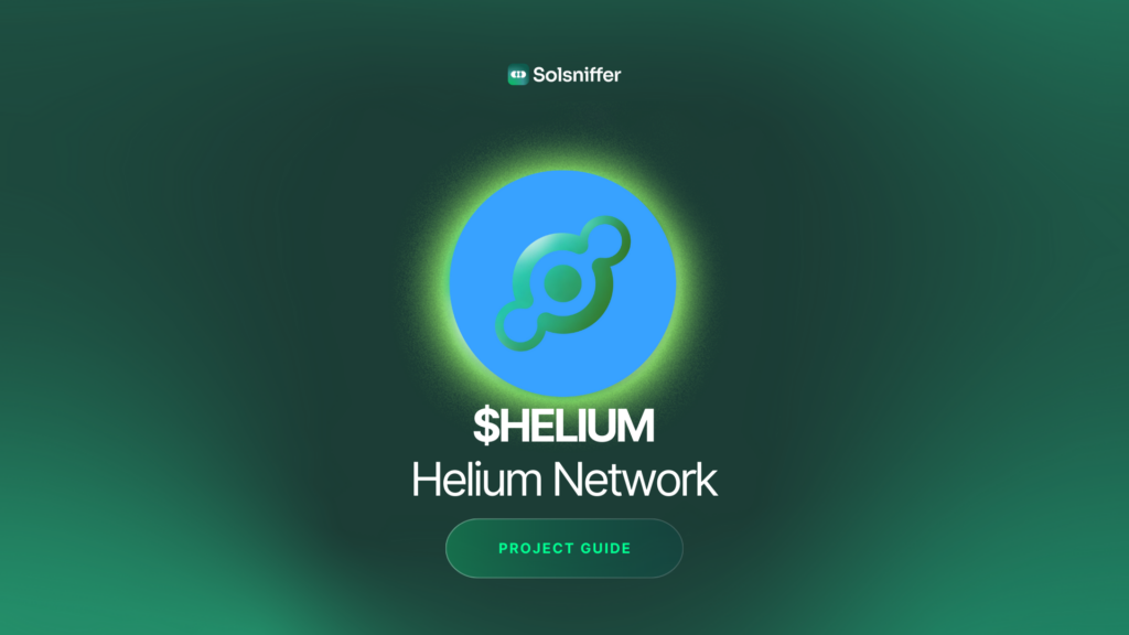 HELIUM NETWORK $HELIUM CRYPTO PROJECT